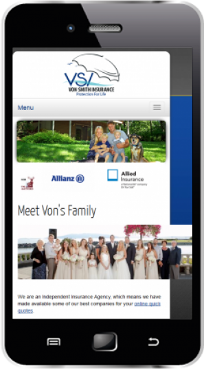 Responsive for Mobile Phones