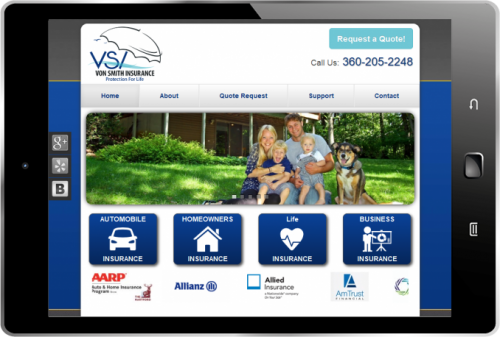 Responsive for Mobile Tablets